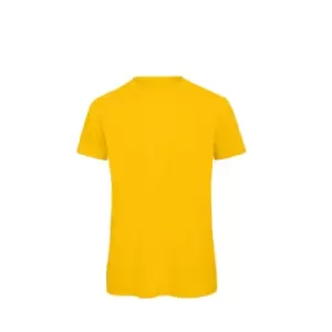 Image of B&C Mens Favourite Organic Cotton Crew T-Shirt (2XL) (Gold)