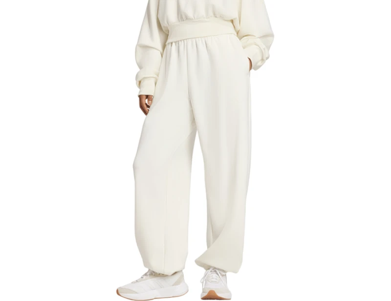 Image of Adidas Soft Lux Sweatpants Women White XL