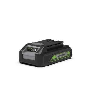 image of Greenworks 24V 2Ah Battery