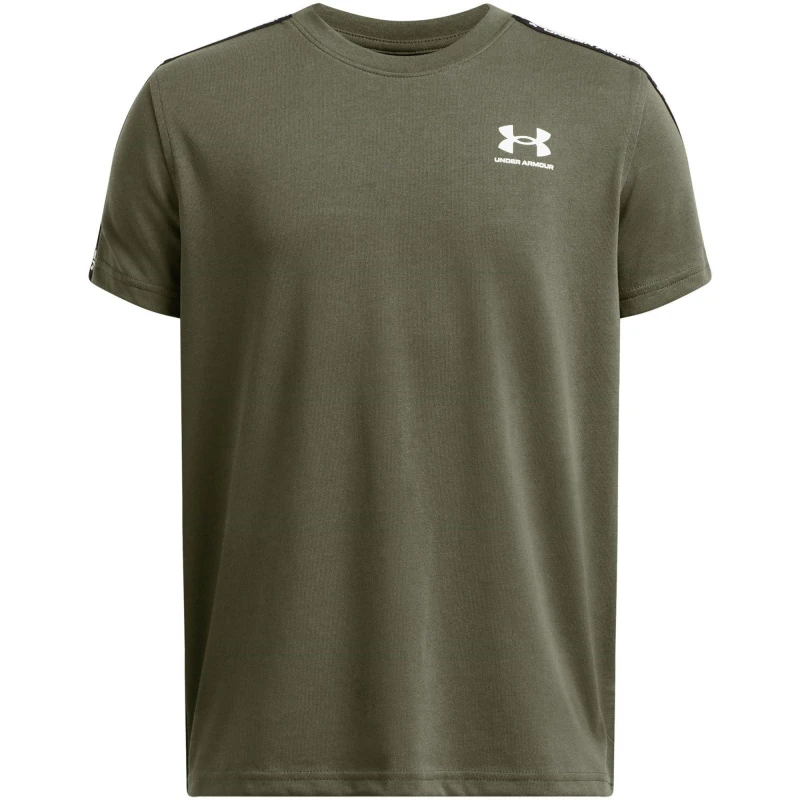 Image of Under Armour Kids Tape Regular Fit T-Shirt Marine Green male 11-12 (L)