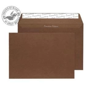 image of Blake Creative Colour C4 120gm2 Peel and Seal Wallet Envelopes Milk