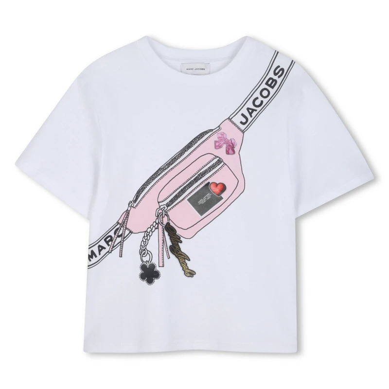 Image of Marc Jacobs Marc T Shirt Jn63 White female 8Y