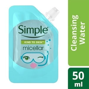 Image of Simple Mini Pouch Micellar Cleansing Water 50ml