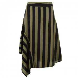 Image of Noisy May Jade Skirt - Black/Olivine