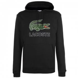 Image of Lacoste Hoodie - Black