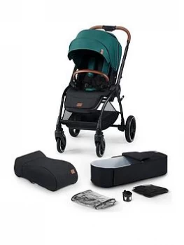 Image of Kinderkraft Stroller Evolution Cocoon 2In1 - Midnight Green