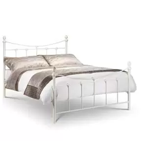 Julian Bowen Rebecca Bed 150cm Stone White