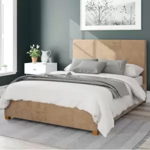 Image of Garland Firenze Velour Ottoman Bed Champagne
