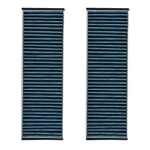 Image of RIDEX PLUS Pollen filter with antibacterial action 424I0518P Filter, interior air,Cabin filter VW,AUDI,TOYOTA,XL1 Coupe,A6 Avant (4F5, C6)