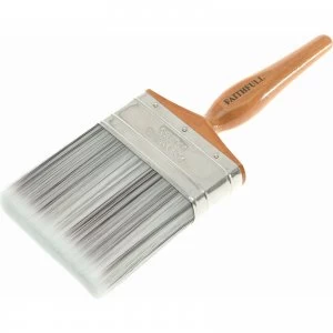 image of Faithfull Superflow Synthetic Paint Brush 100mm