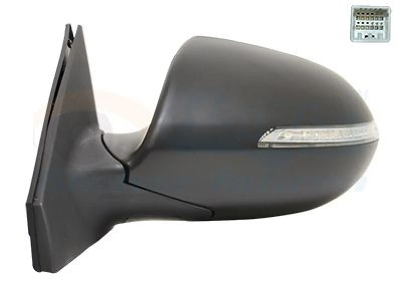 Image of VAN WEZEL Wing mirror VAN WEZEL 8383827