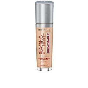 image of Rimmel Lasting Finish Breathable Foundation True Ivory 103 Nude