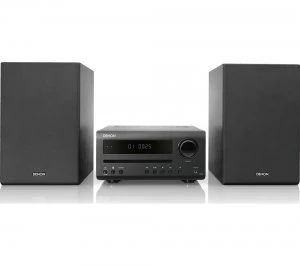 Image of Denon DT 1 Bluetooth Traditional Hi Fi System Black