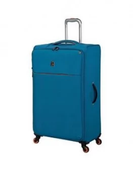 Image of IT Luggage Glint Large Teal/Orange Trim Suitcase
