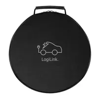 LogiLink EM Schutztasche fur Elektroauto Ladekabel Black