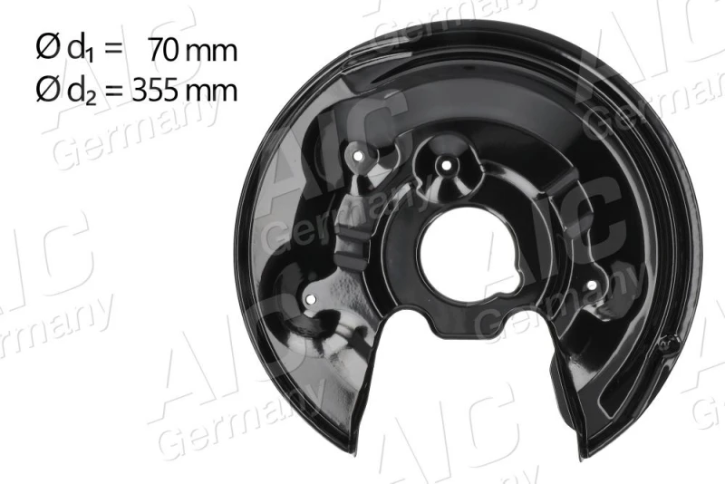 Image of Brake disc backing plate AIC 56161