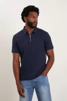 image of Mens Plus And Tall Contrast Panel Polo