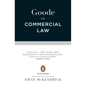 Image of Goode on Commercial Law : Fifth Edition