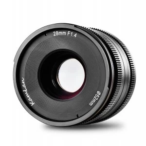 Image of KamLan 28mm F1.4 Canon EF-M mount