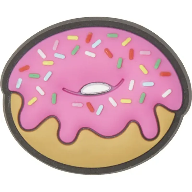 Image of Crocs Clip jibbitz Crocs Pink Donut Rose Unisex TU