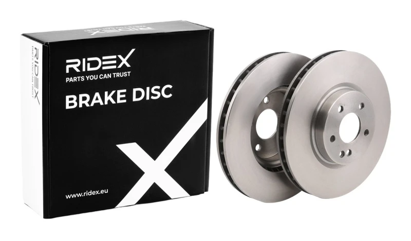 Image of Brake disc RIDEX 82B1662