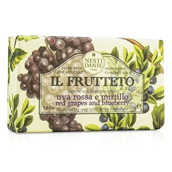 image of Nesti DanteIl Frutteto Illuminating Soap - Red Grapes & Blueberry 250g/8.8oz