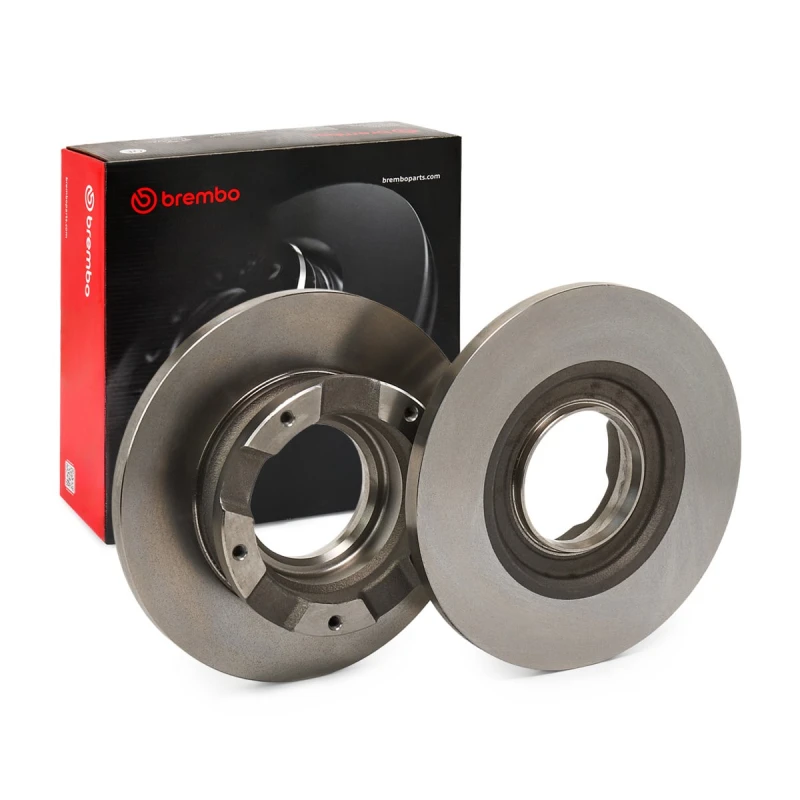 Image of BREMBO 08.A730.10 Brake disc PRIME LINE solid, without ABS sensor ring Brake Disc (82)