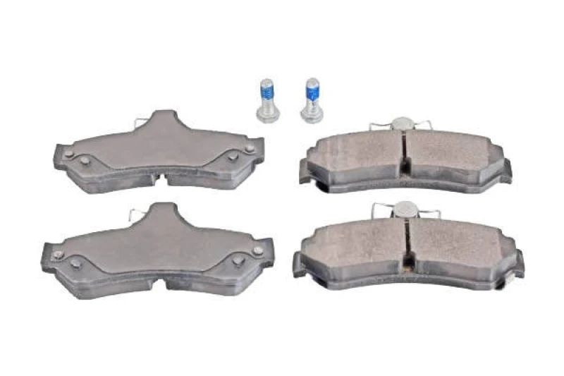 Image of Blue PRINT ADT342226 Brake pad set Rear Axle, with acoustic wear warning, with fastening material Brake Pad Set,disc brake (402)