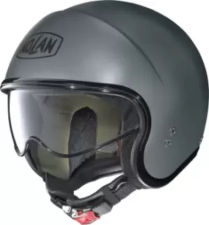 image of Nolan N21 Classic Jet Helmet, grey Size M grey, Size M