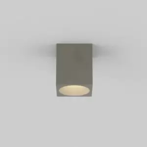 Image of Astro Kos - Outdoor Square Ceiling Light Concrete IP44, GU10