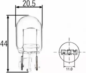 Image of Bulb Indicator W21W 8GA008892-002 by Hella