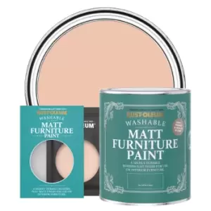 image of Rust-Oleum Matt Furniture & Trim Paint - CORAL - 750ml