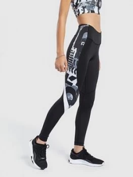 Image of Reebok Workout Ready Tight - Black, Size S, Women