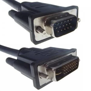 Image of DP Building Systems 26-1667 video cable adapter 3m VGA (D-Sub) DVI-I Black