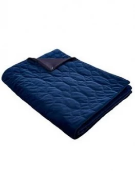 Image of Tess Daly Geometric Midnight Velvet Throw