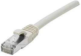 image of Patch Cord RJ45 CAT.5e F/UTP Snagless Grey - 2m Full Copper