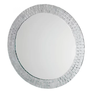 Image of Croydex Meadley Mosaic Surround Circular Mirror