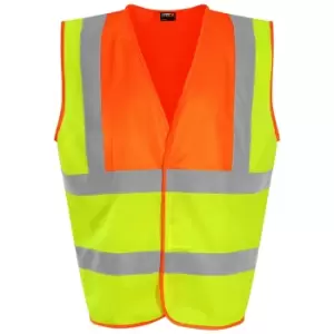 Image of PRO RTX High Visibility Unisex Waistcoat (3XL) (Yellow/Orange)