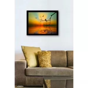 Image of SC0831 Multicolor Decorative Framed MDF Painting