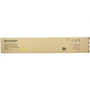 Image of Sharp MX62GTYB Yellow Original Toner Cartridge