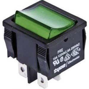 Image of Toggle switch 250 V AC 6 A 2 x OffOn TE Connectivity