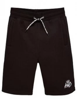 Image of Kings Will Dream Boys Crosby Jog Shorts - Black