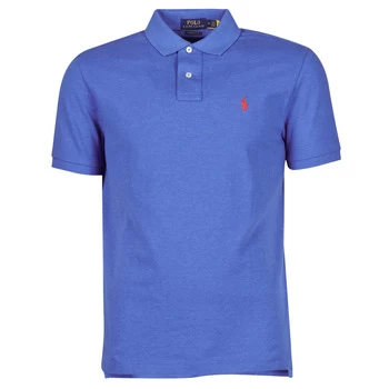 Polo Ralph Lauren POLO AJUSTE DROIT EN COTON BASIC MESH LOGO PONY PLAYER mens Polo shirt in Blue - Sizes EU S,EU M,EU XS