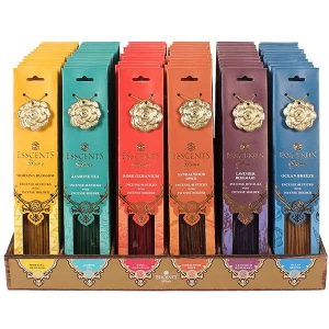 Image of Incense 40 Sticks & Metal Decorative Holder