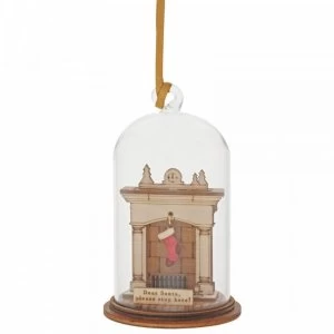 Image of Santa Please Stop Here Hanging Ornament
