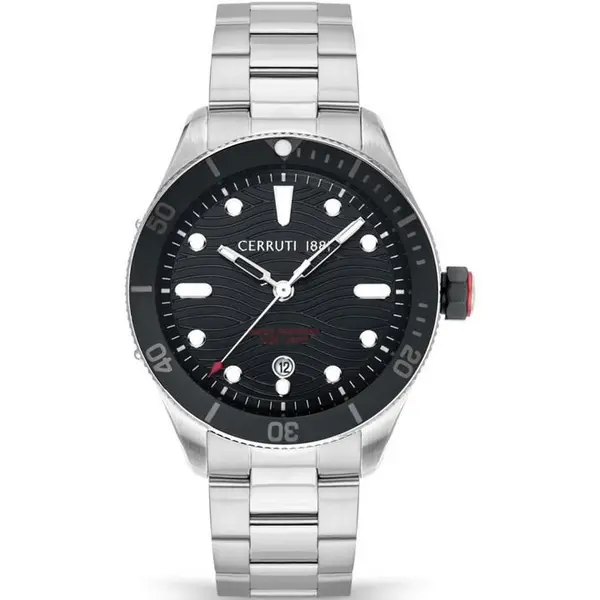 Image of Cerruti 1881 Mens Cerruti 1881 Cedonio Watch CIWGH2113703 - Black One Size