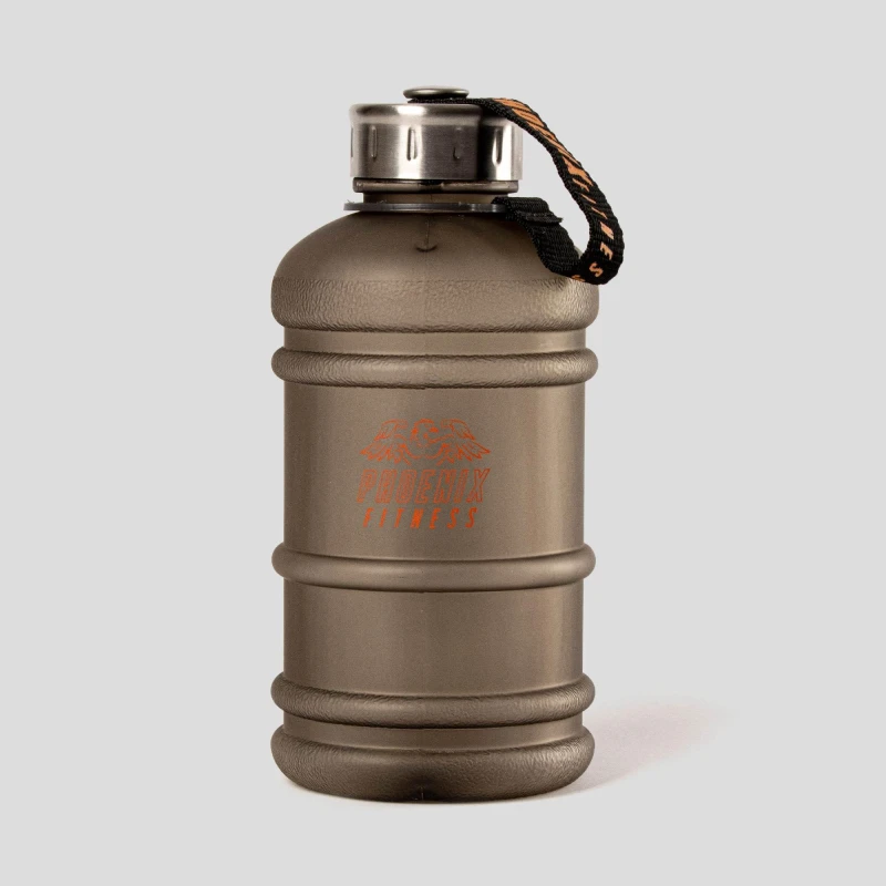 Image of Phoenix Fitness Water Bottle 2 Litre or 1 Litre Black unisex 2.2L