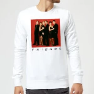 Image of Friends Character Pose Sweatshirt - White - L