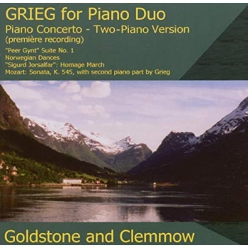 image of Edvard Grieg - Grieg for Piano Duo CD