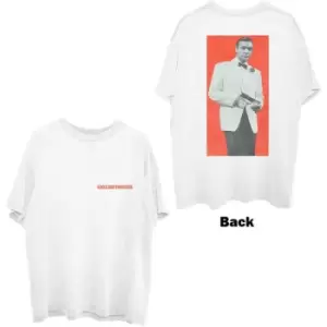 Image of James Bond 007 - Goldfinger Profile Unisex XX-Large T-Shirt - White